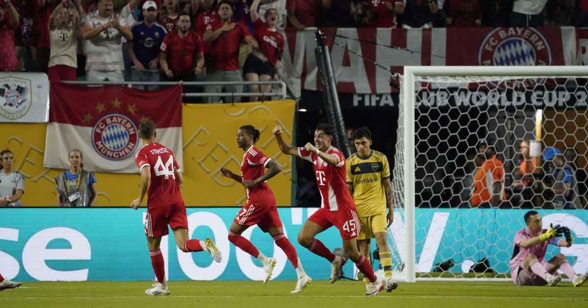 Boca cae ante Bayern de Munich Fuente Minuto Uno