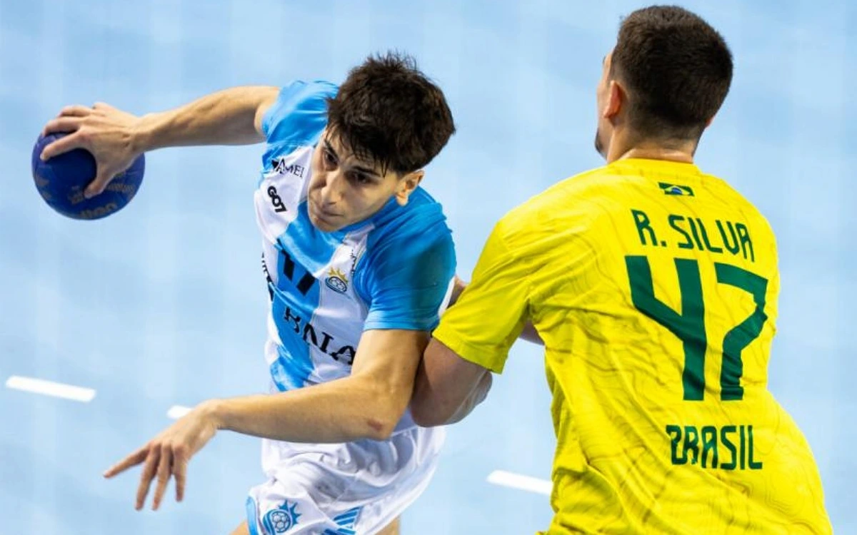 Mundial junior de handball: Argentina cerró la primera fase con triunfo en el clásico sudamericano 1 Mundial