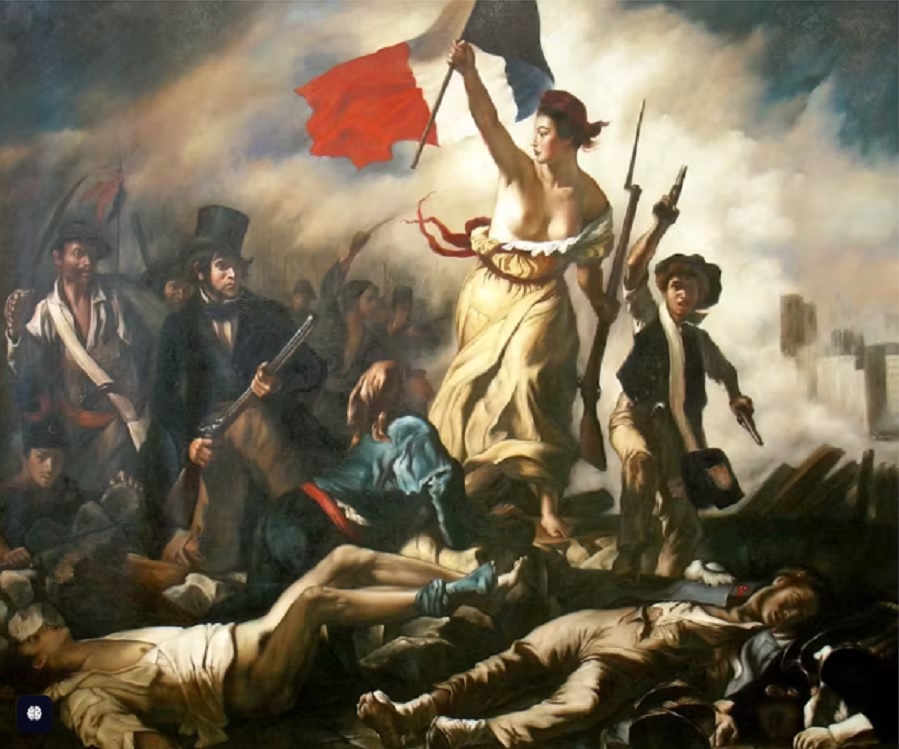 La libertad guiando al pueblo