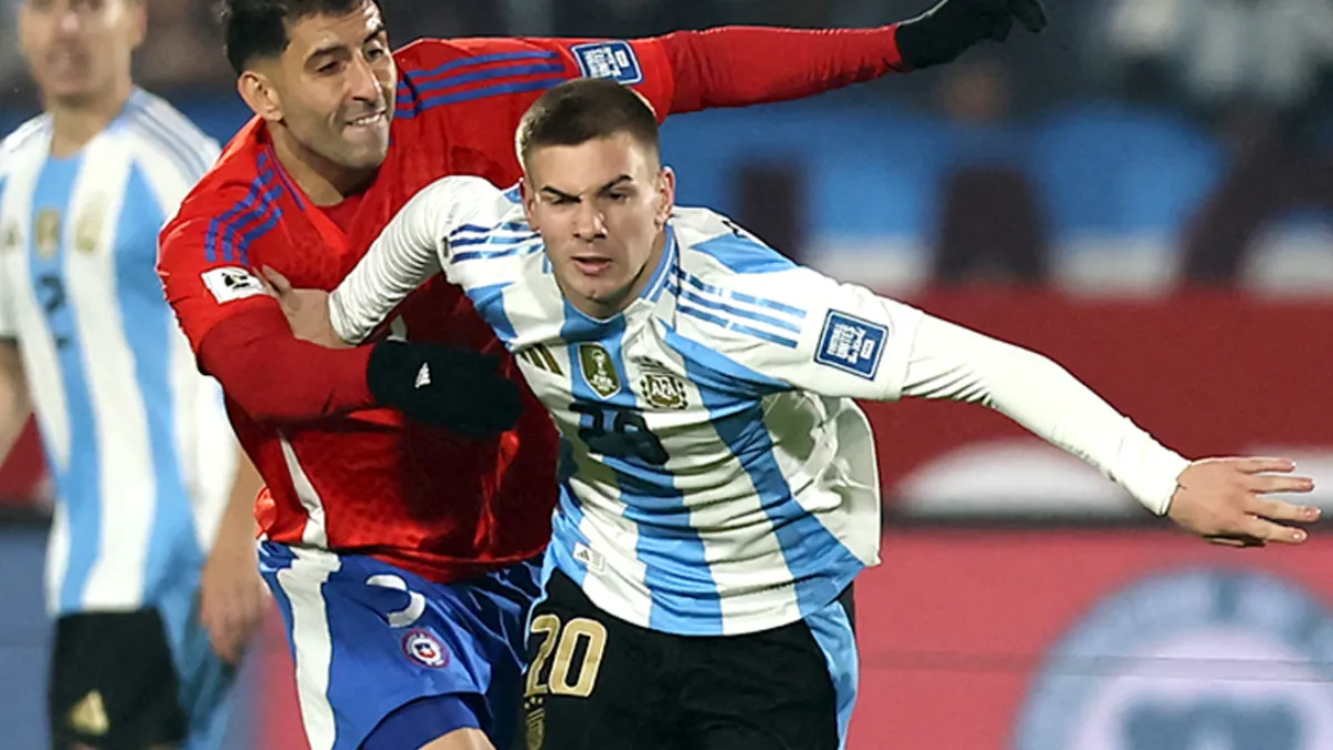 Franco Mastantuono, la joya argentina de 17 años que debutó con la Selección 1 Mastantuono