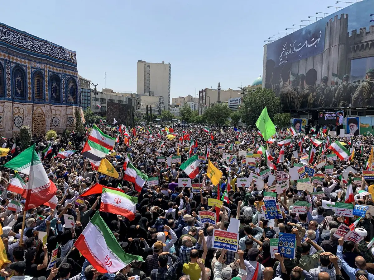 Los iraníes salen a las calles contra Israel y el país comienza una nueva ofensiva 1 israel