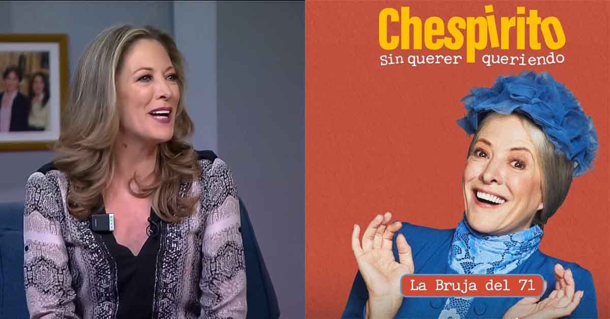 Andrea Noli revive a la Bruja del 71 en “Chespirito: sin querer queriendo” 1 Anrea Noli en Chespirito Sin querer queriendo