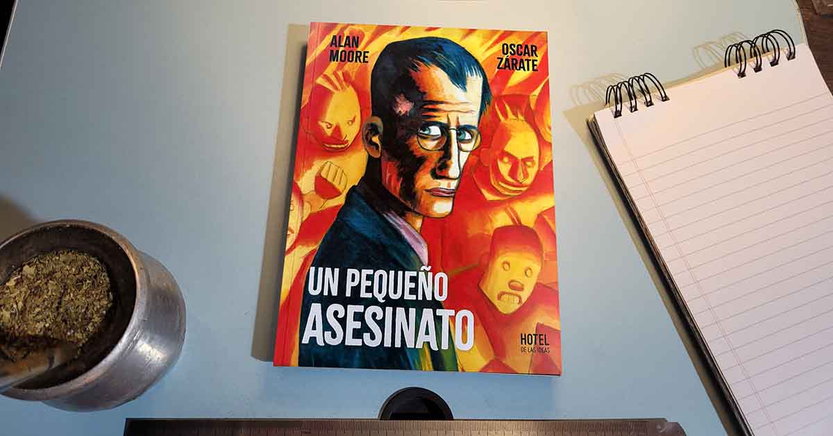 Espacios y tiempos entremezclados en “Un pequeño asesinato”, la obra más psicológica de Alan Moore 1 asesinato