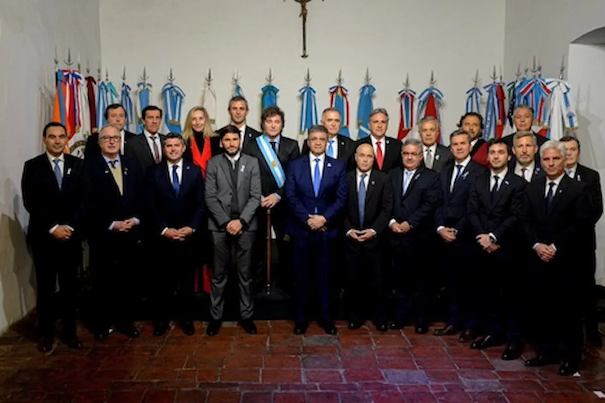 Gobernadores Milei Provincias