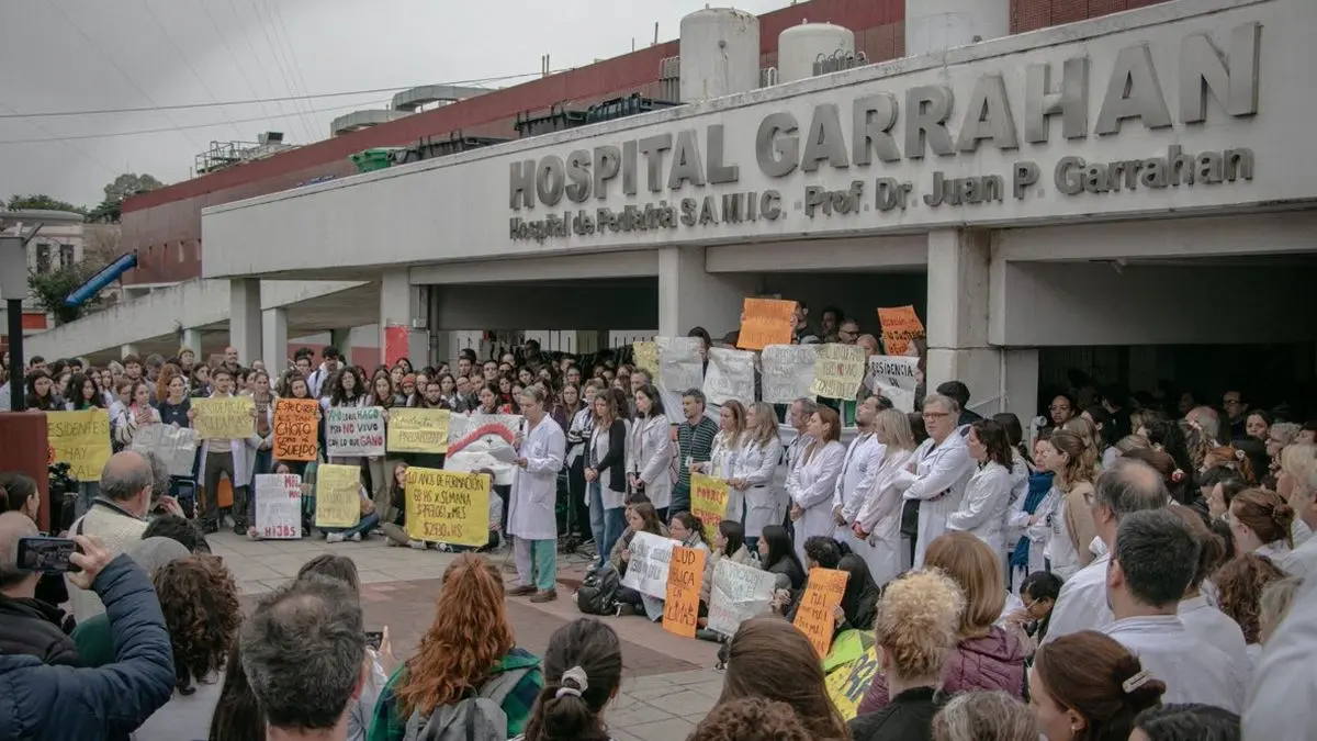 “Lo que está en juego es el futuro de la salud”: nueva movilización del Garrahan 1 garrahan