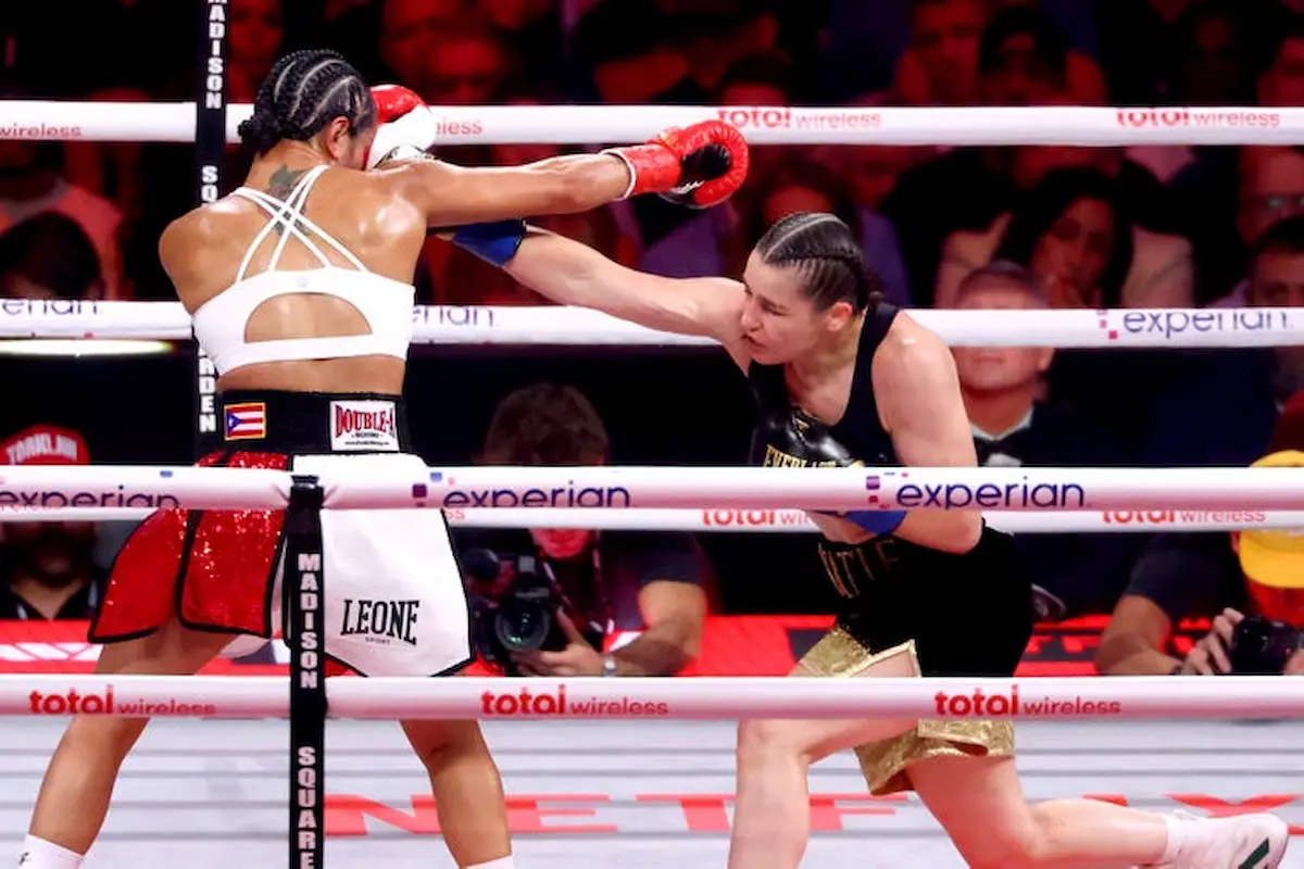 Boxeo: En una velada histórica, Taylor volvió a vencer a Serrano y sigue como campeona indiscutida 1 Taylor
