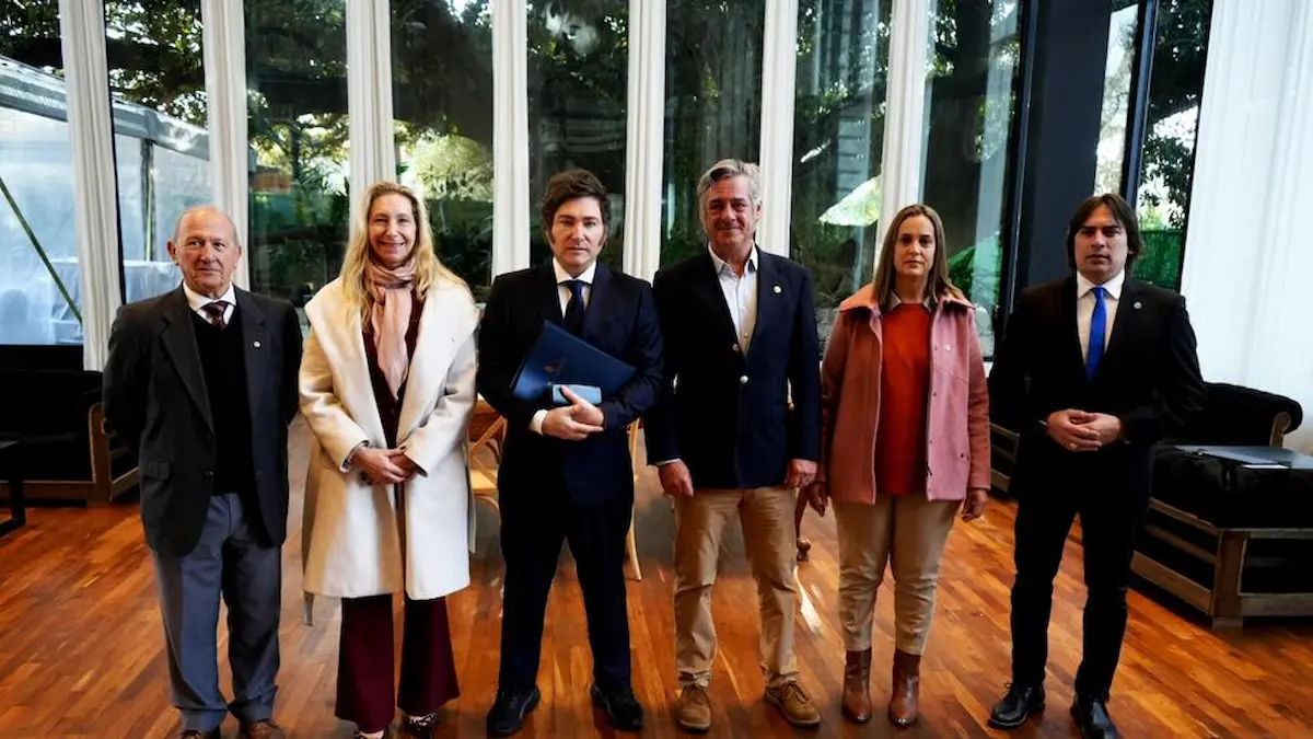 Las entidades patronales del campo reiteran frente a Milei su reclamo por las retenciones 1 Milei