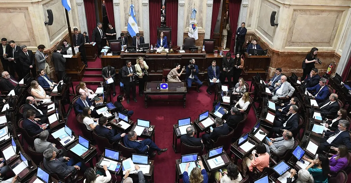 El Senado es el campo de batalla entre la oposición y el Gobierno 1 SENADO ARGENTINA