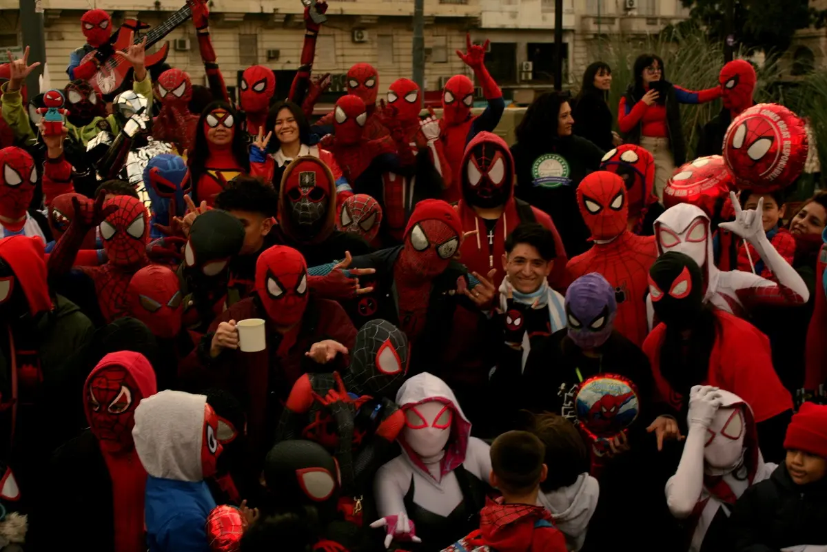 Spiderverse en acción: un ejército de Spider-Man tomará Villa Crespo este fin de semana 1 Spider-Man