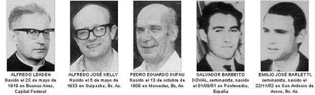 Las víctimas de la masacre de San Patricio