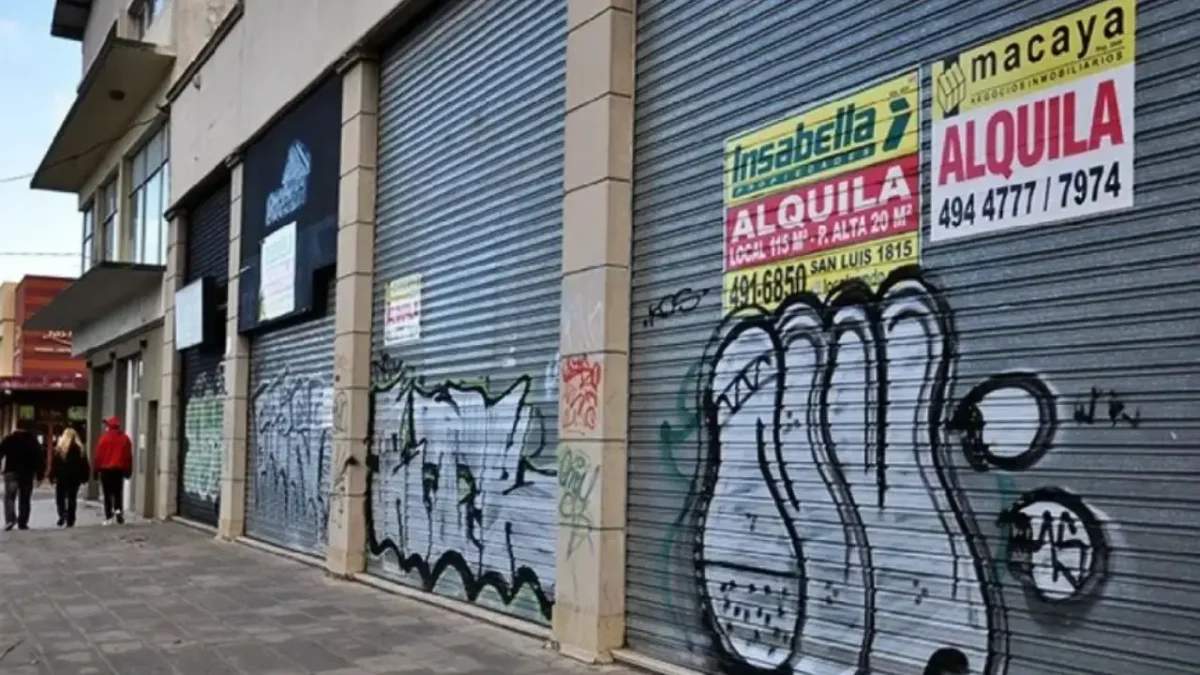 Alarma comercial: creció un 40% la cantidad de locales vacíos en CABA y un 50% en La Plata 1 locales