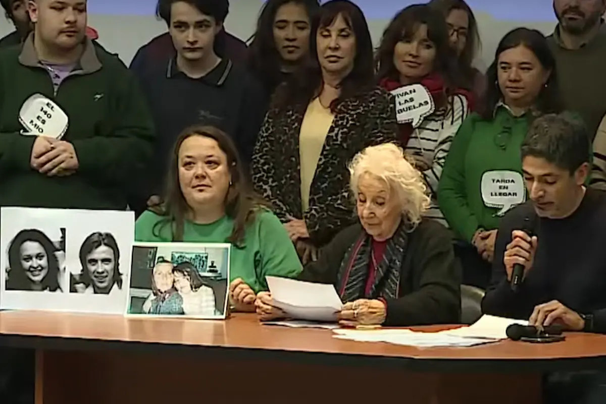 Abuelas de Plaza de Mayo anunció la restitución del nieto 140 1 abuelas
