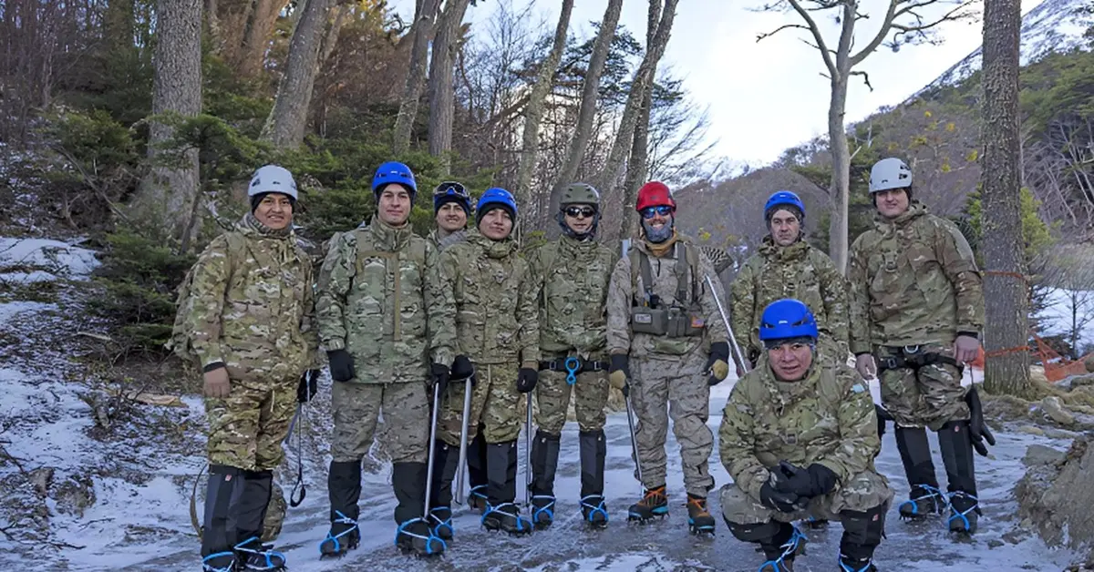 Ejercicios militares de Marines estadounidenses y tropas argentinas en Ushuaia en medio de la polémica por Malvinas 1 Ejercicios militares