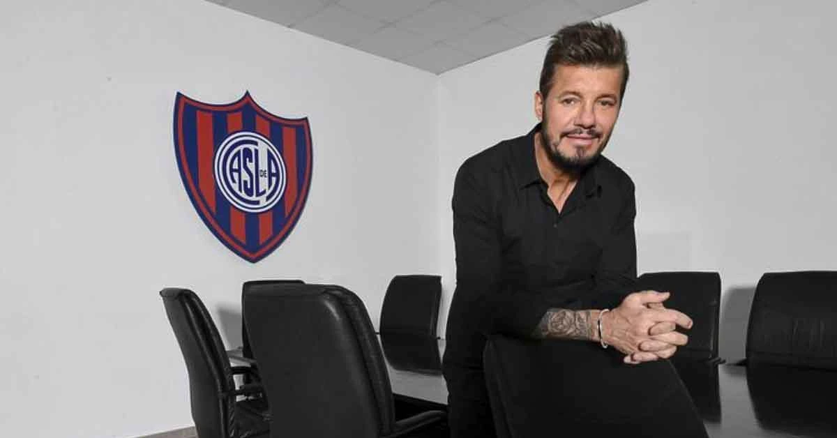 Marcelo Tinelli Club San Lorenzo Fuente A24