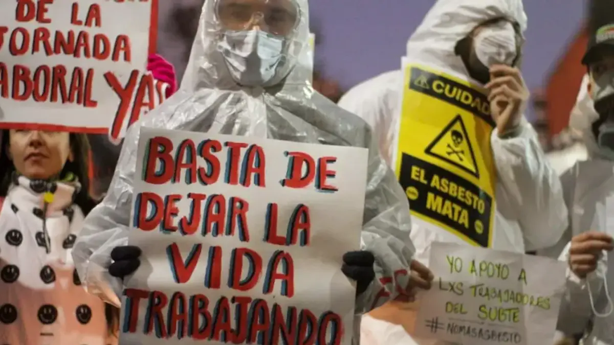 Falleció otro trabajador del subte por exposición al asbesto 1 asbesto