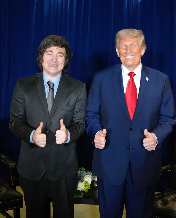Milei con Trump 2