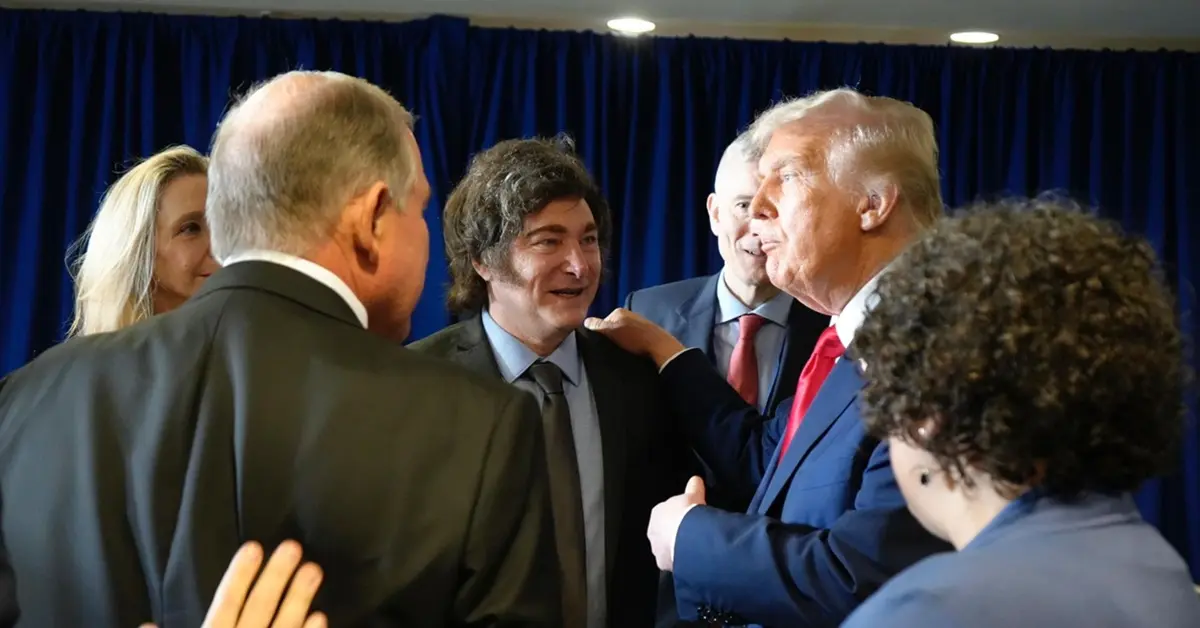 Milei con Trump
