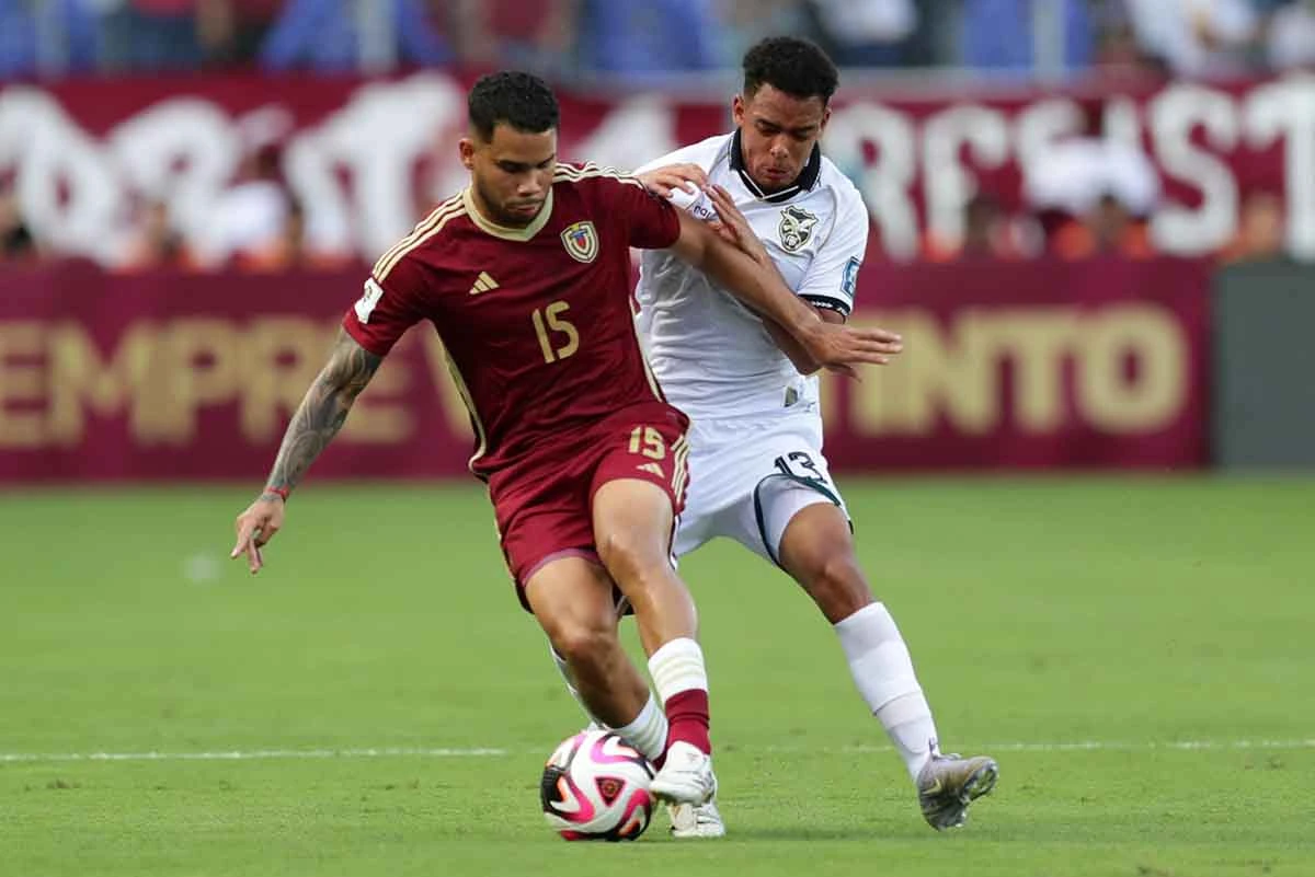 La Selección Argentina concluye las Eliminatorias Sudamericanas en Guayaquil 4 Venezuela vs Bolivia en Eliminatorias Credito EFE