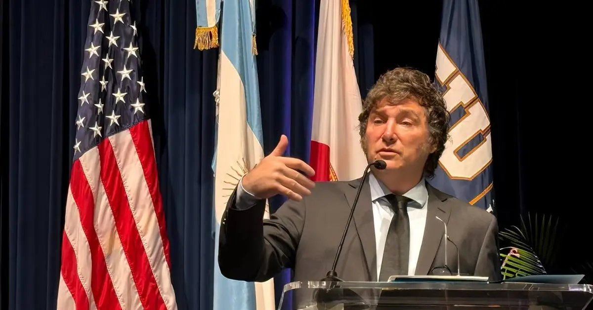 milei en fiu estados unidos
