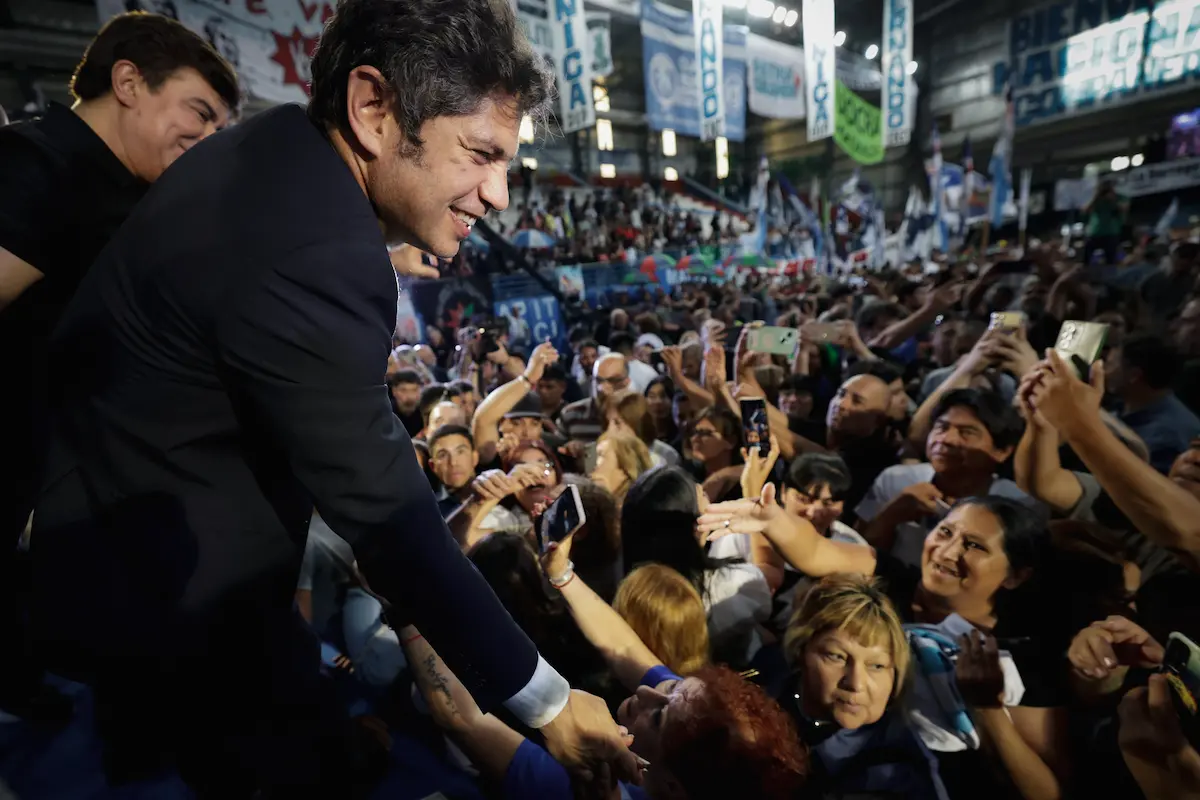 Con tono de campaña, Kicillof le marca la cancha a Milei: “No hay un solo sector que esté bien bajo su gobierno" 1 Kicillof
