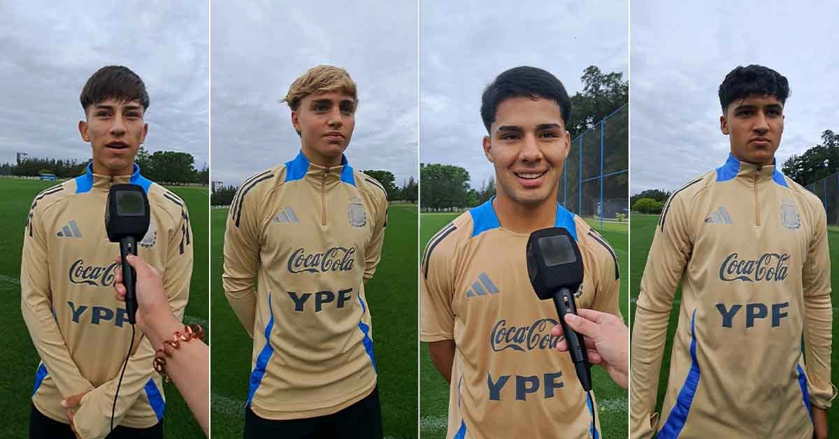 La Seleccion Argentina sub17 rumbo a QATAR 2025 Credito Palpito Deportivo 1