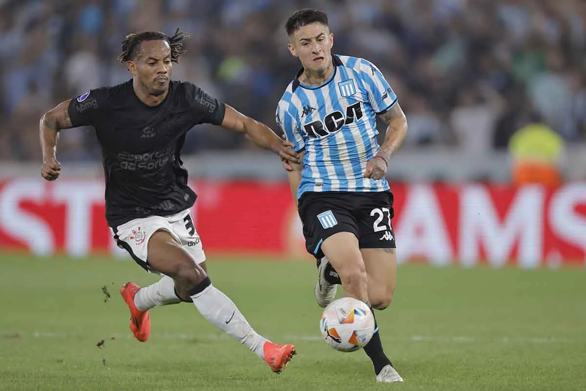 Racing y Lanús abren la serie de semifinales en las copas internacionales 2 Racing vence a Corinthians Credito EFE