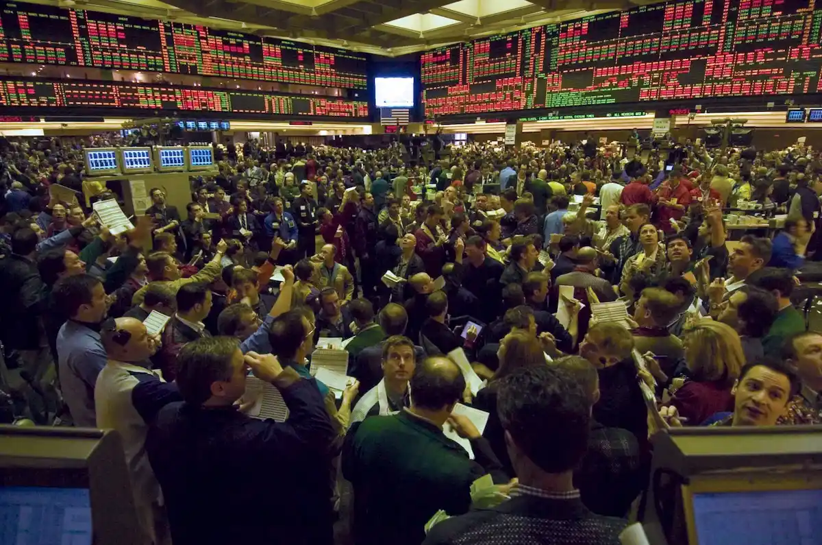 Trading floor Chicago