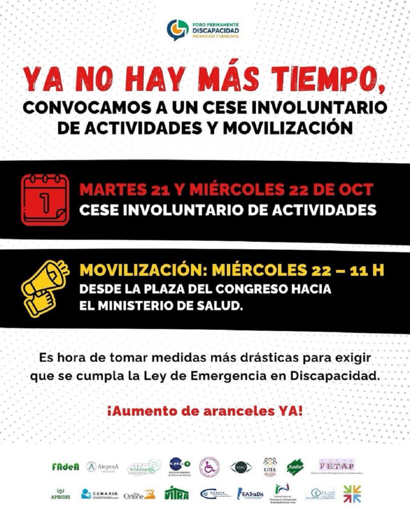 movilizacion por la discapacidad