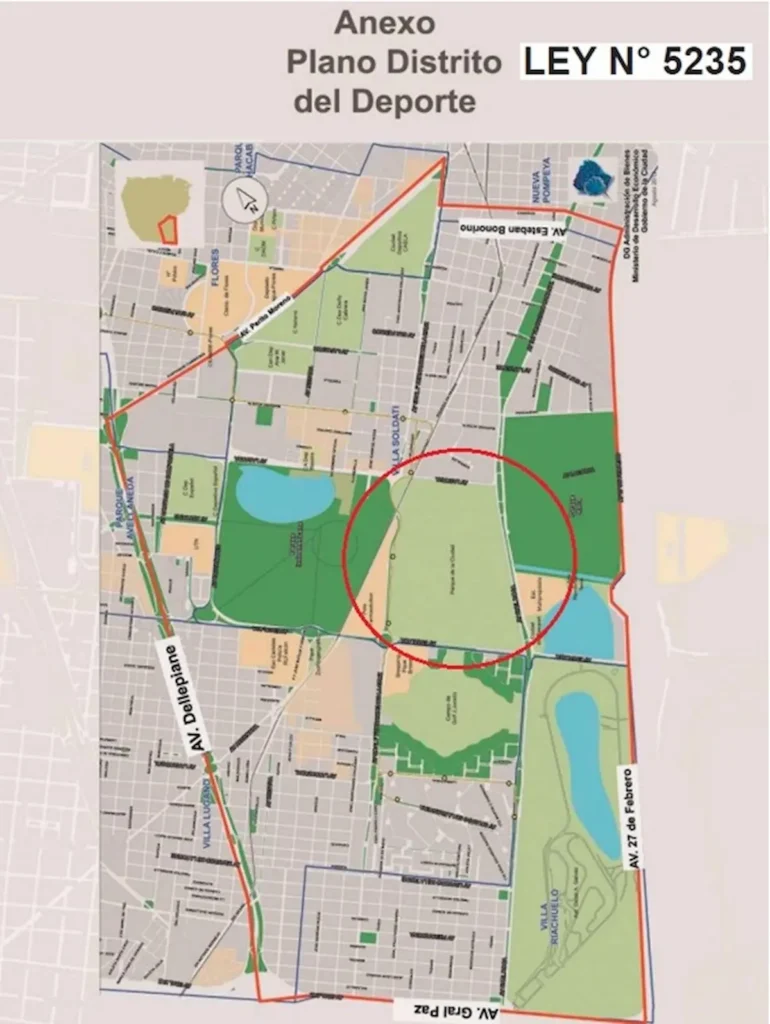 parque de la ciudad venta