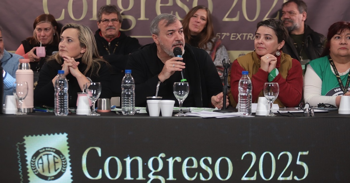 ATE convoca a un plenario federal y prepara una huelga contra la reforma laboral 1 ATE