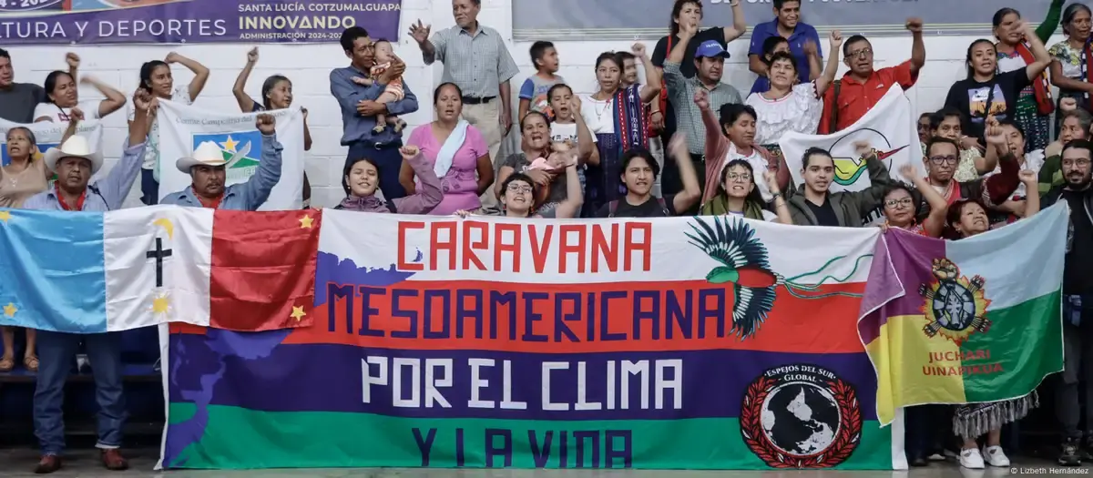 “Caravana por la Vida”: pueblos de Mesoamérica alzan la voz rumbo a la COP30 1 Caravana