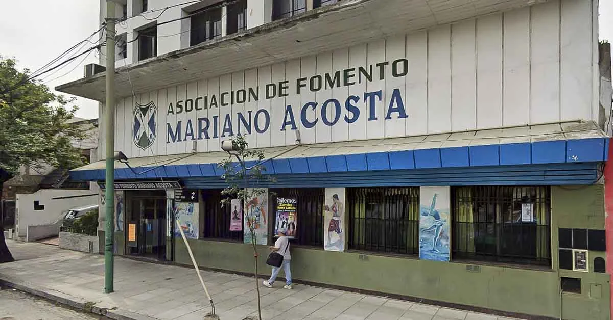 Parque Avellaneda, un barrio tejido por sus clubes 3 Club Mariano Acosta Parque Avellaneda 1