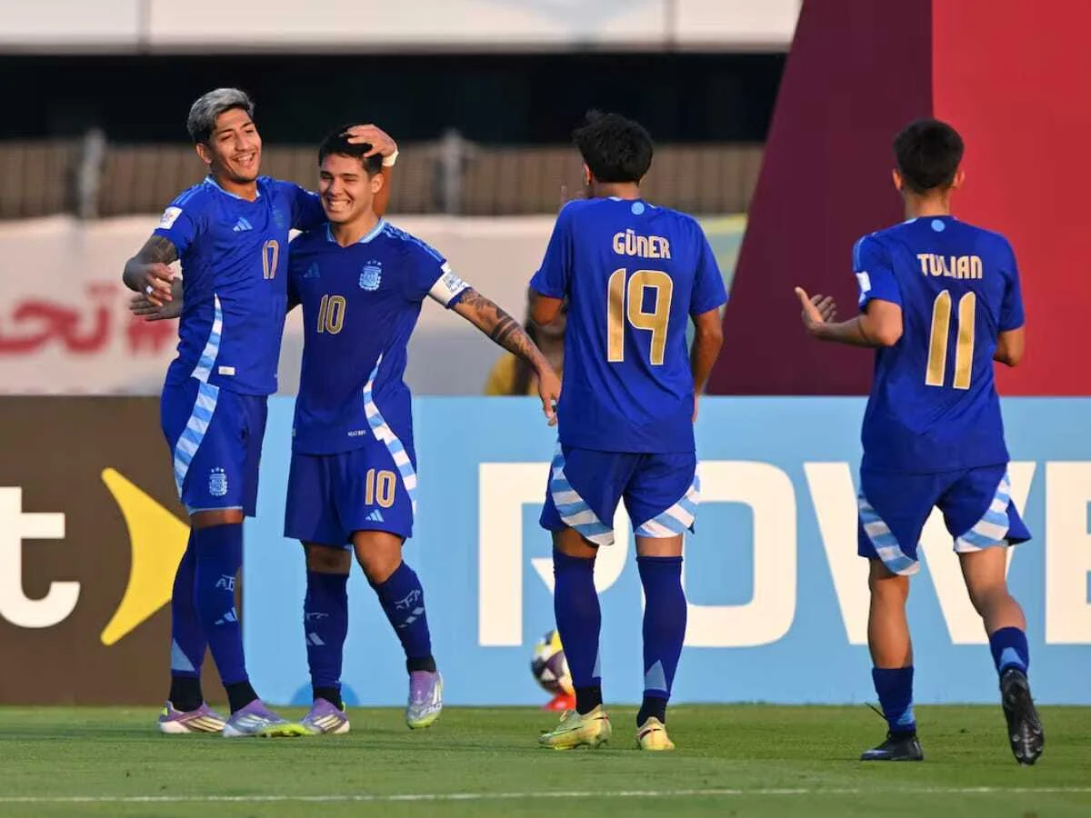Argentina cerró su grupo con una goleada en el Mundial Sub-17 3 Creditos. La 100