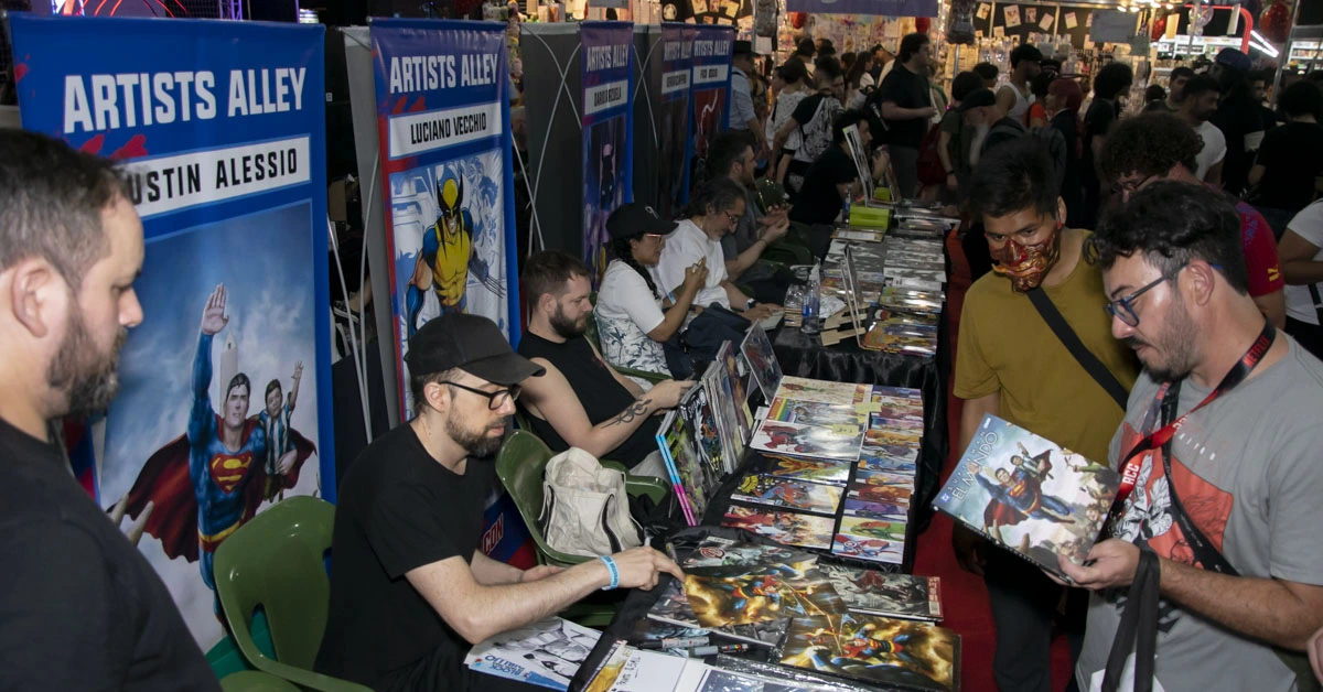 El gran cierre de 2025 en Argentina Comic Con 1 Artist Alley Argentina Comic Con 2025 2 1