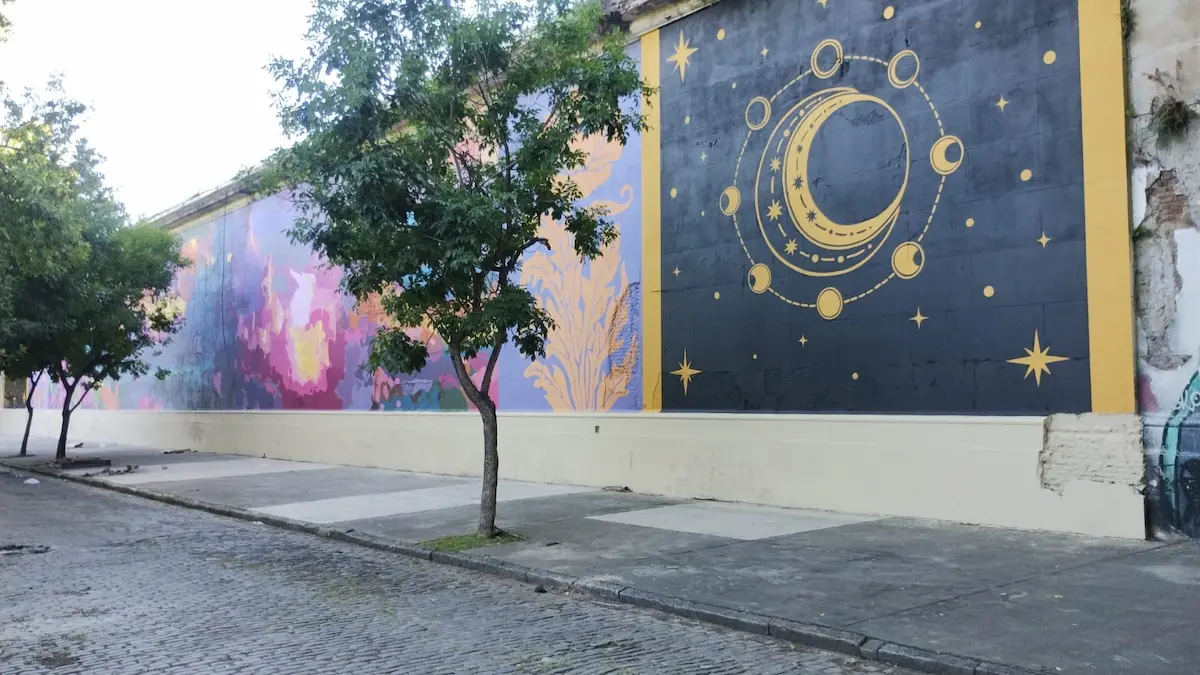 “Una bienvenida al cielo y una entrada al paraíso”: nuevos murales en el Cementerio de la Chacarita 1 cementerio