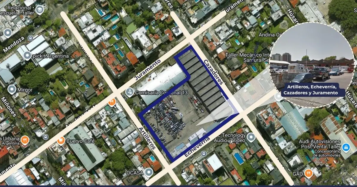 Negocios para ricos: el Gobierno nacional subastó un predio en Belgrano por más de 46 millones de dólares 1 negocios