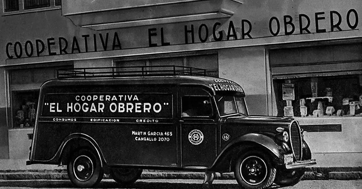 El Hogar Obrero y Supercoop: la vuelta de un emblema cooperativo a la Ciudad 2 El Hogar Obrero historia
