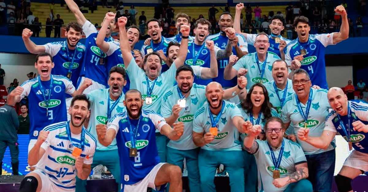 Comienza el Sudamericano de Clubes de Vóley Masculino con tres representantes argentinos 2 @sadacruzeiro