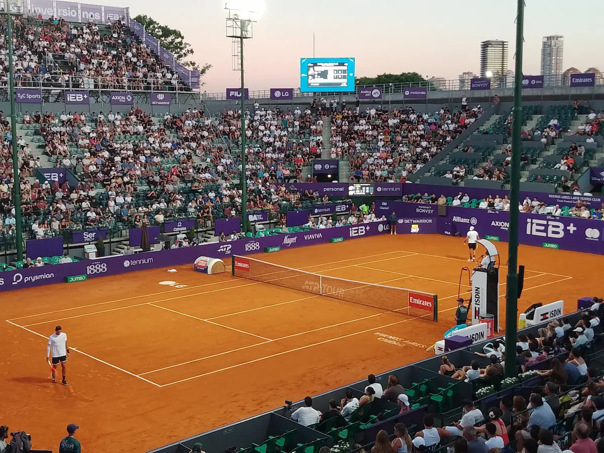 Tenis: Con gran respuesta de público, el Argentina Open vibró con la primera ronda 3 ArgOpen Foto 3 J.Haramboure