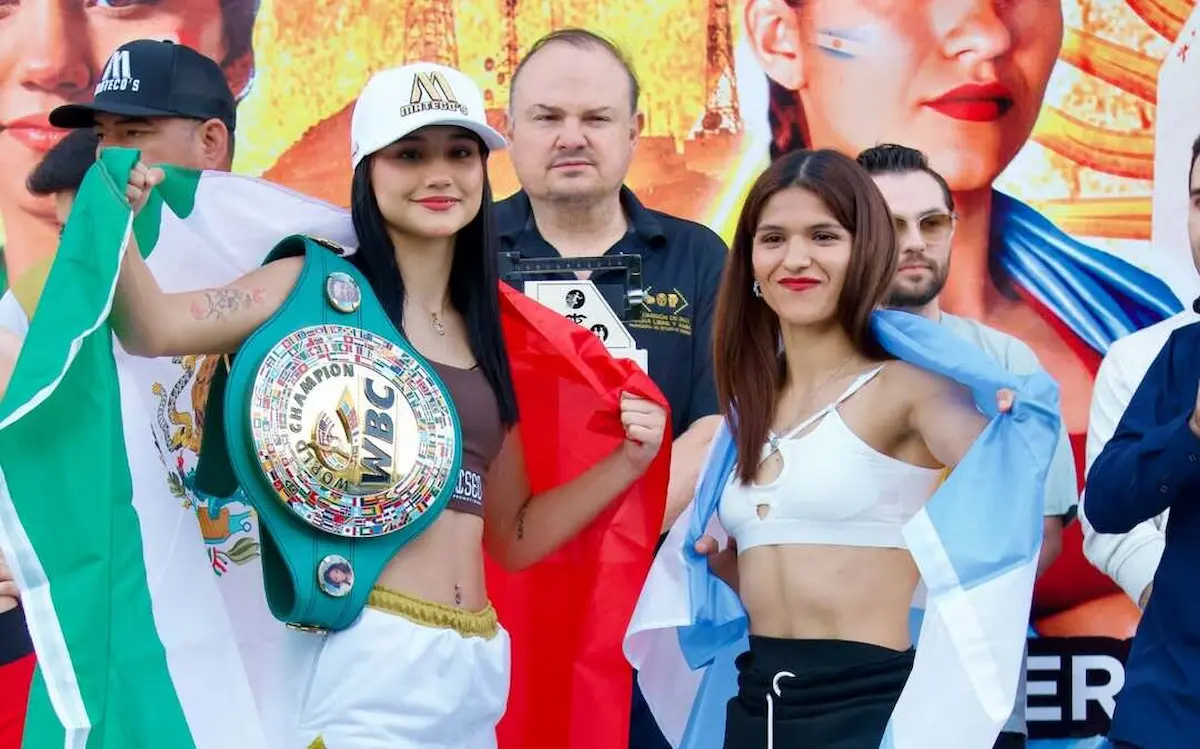 Boxeo: Tras un fallo localista, Verónica Ruiz perdió ante Camila Zamorano por el título mundial 2 Pelea Ruiz Foto 2 Coliseo Promotions