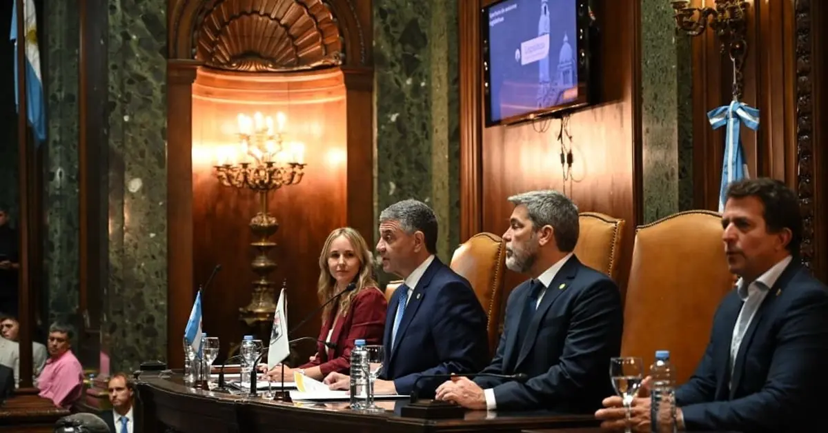 Jorge Macri abrió las sesiones con eje en seguridad, baja de impuestos y "orden fiscal" 1 Jorge Macri