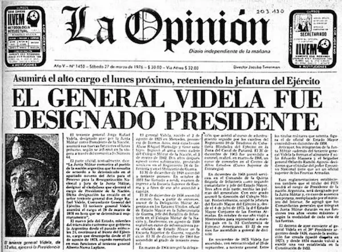 A 50 años: el rol de la prensa en la dictadura militar 3 LaOpinion Prensa Dictadura