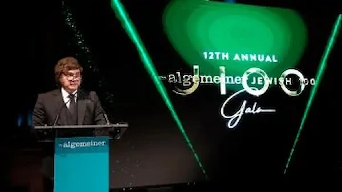 Milei en Estados Unidos: entre el show y la guerra 3 Milei Discurso J100