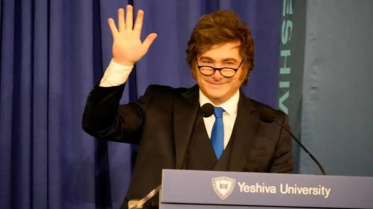 Por las declaraciones de Javier Milei, Irán le respondió al gobierno de la Argentina 2 Milei Universidad Yeshiva Maartin Laamberti