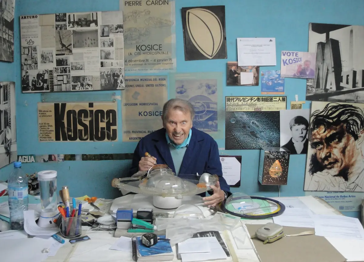 Museo Kosice en Buenos Aires: arte hidro espacial en un espacio único 3 kosice credito secretaria de cultura de la nacion