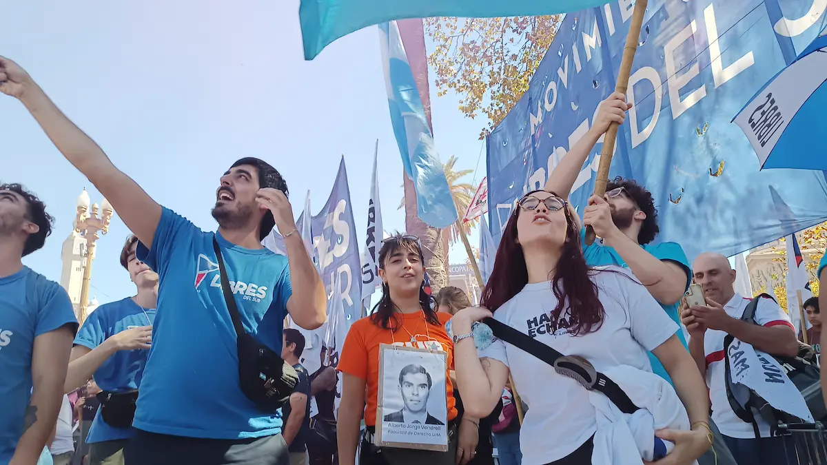 A 50 años del Golpe, la multitudinaria marcha en fotos 4 libres 24 marzo 2026