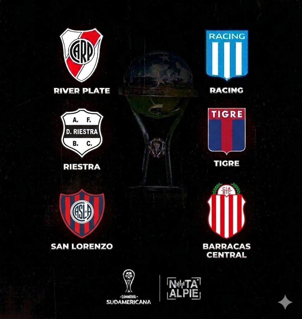 La suerte está echada: arranca la obsesión para los 12 equipos argentinos en Copa Libertadores y Copa Sudamericana 3 sudamericana