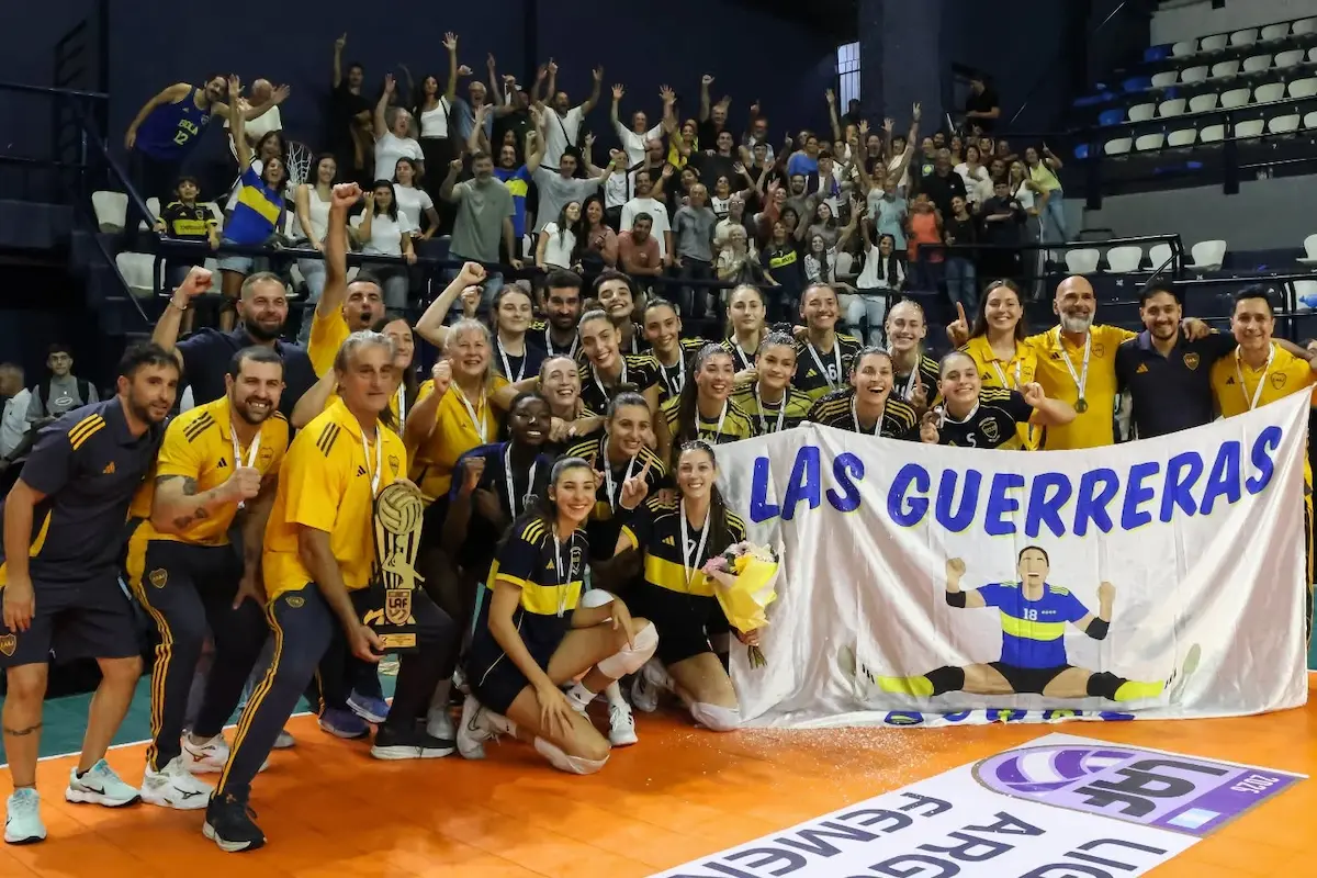 Vóley: Boca tuvo una final soñada y es el campeón de la Liga Argentina Femenina 2026 1 Boca
