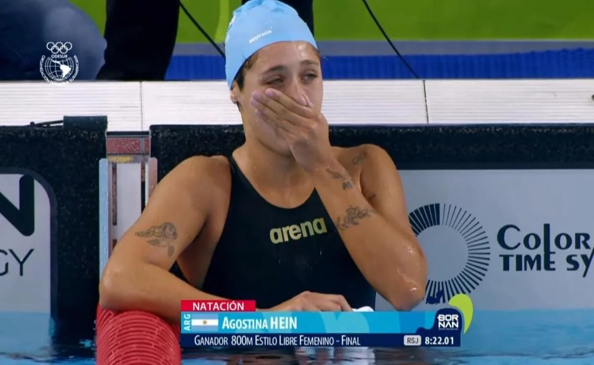 Agostina Hein brilló en Panamá y dejó bien alto la natación argentina 2 Creditos. El Grafico 1
