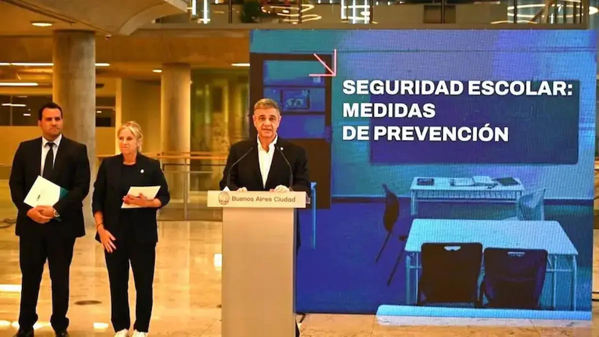 El Gobierno porteño anunció un protocolo ante las amenazas de tiroteos en escuelas 1 gobierno